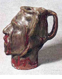 GAUGUIN P., Pot en forme de tête, céramique, 1889, localisation inconnu